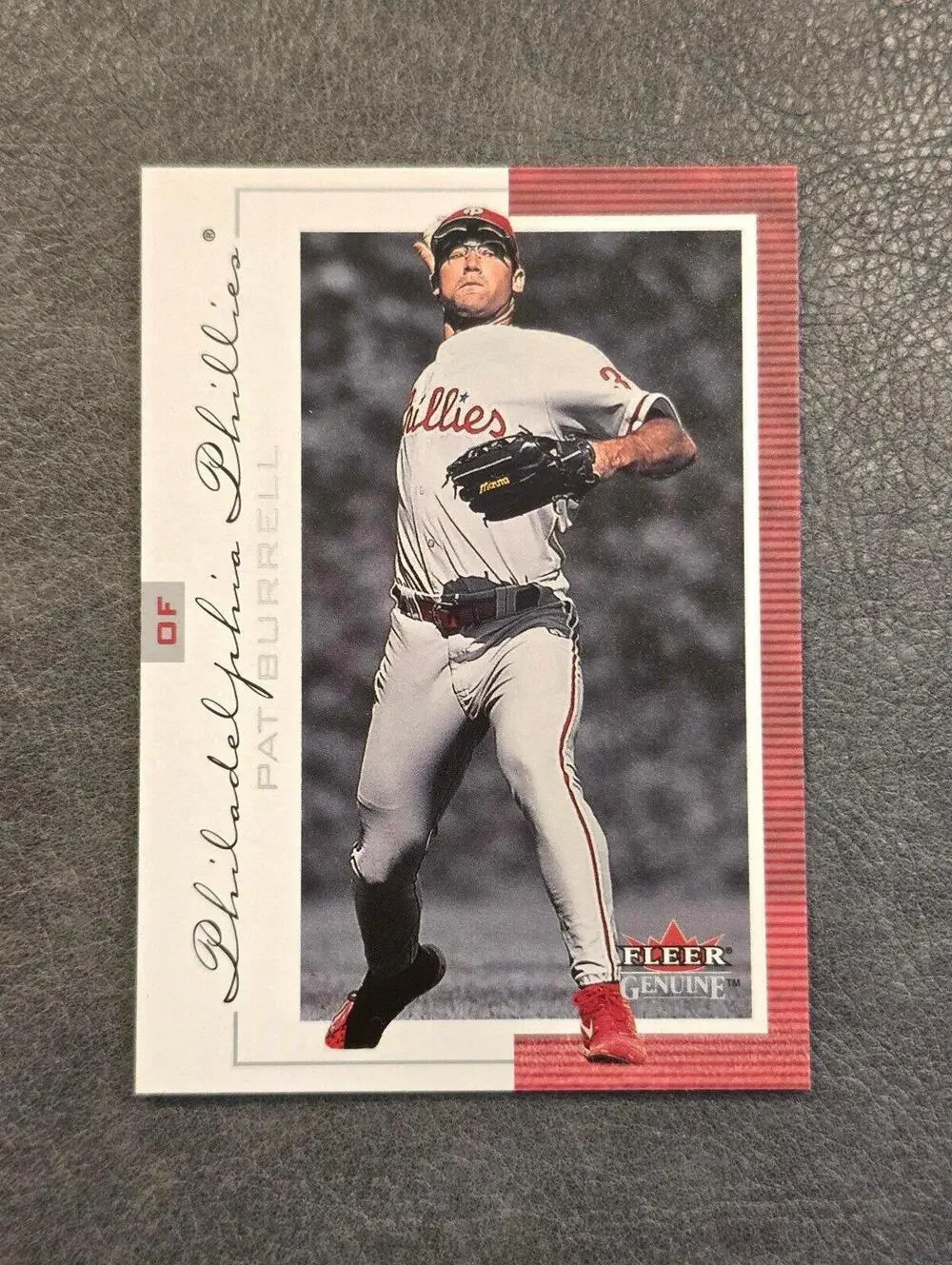 2001 Fleer Genuine #83 Pat Burrell Baseball Card